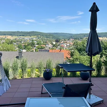 Panoramablick Erbach (Odenwaldkreis)